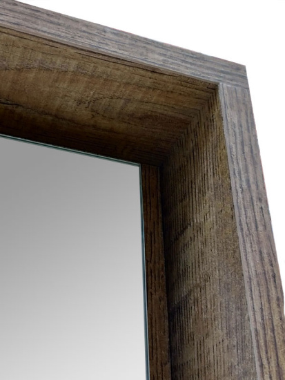 Зеркало Misty Даллас 65 светлое дерево, с подсветкой