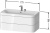 Тумба с раковиной Duravit Happy D.2 Plus 80 белая