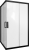 Душевой уголок Stworki Дублин 110x110 см профиль черный матовый