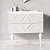 Тумба с раковиной Marka One Angel 80 white