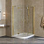 Душевой уголок Vegas Glass AFS-F Lux 120*90 09 01 R профиль золото, стекло прозрачное