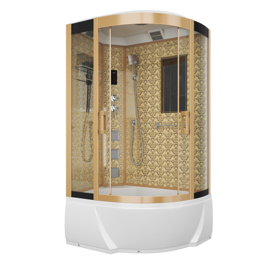 Душевая кабина Niagara Lux NG-7712GL золото