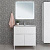 Мебель для ванной Aquanet Алвита new 80 напольная, белая матовая, с дверками и ящиком