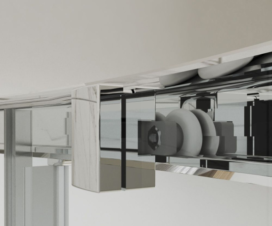 Душевой уголок Stworki Лунд 110x90 см профиль хром глянец