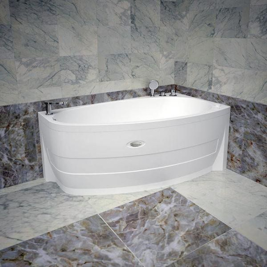 Акриловая ванна Radomir Орсини 160х90 см White с гидромассажем