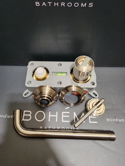 Смеситель для раковины Boheme Eterna 175-NB с внутренней частью