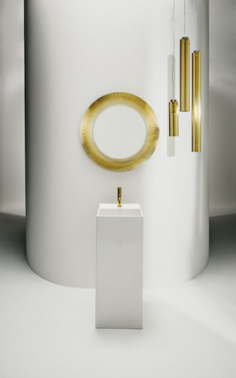 Зеркало Laufen Kartell by Laufen 80 золотое