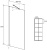 Шторка на ванну Radaway Idea Black PNJ II Factory 80