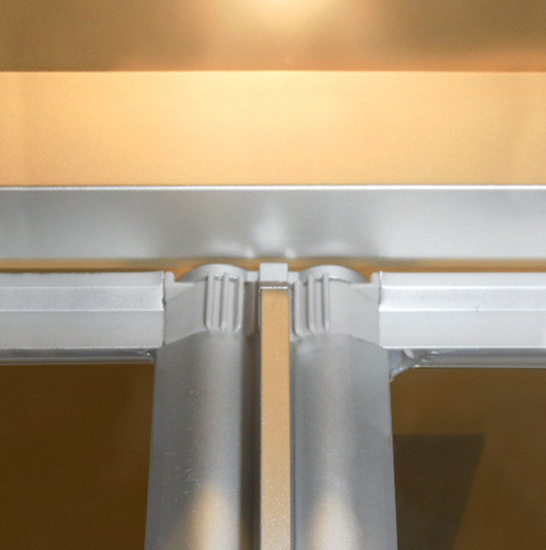 Душевой уголок GuteWetter Practic Rectan GK-404 правая 90x70 см стекло бесцветное, профиль матовый хром