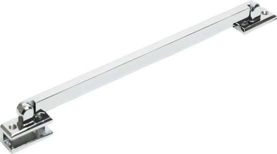 Душевая дверь в нишу Vegas Glass AFP 110 08 01 R вход 63 см, профиль глянцевый хром, стекло прозрачное