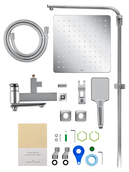 Душевая стойка Wonzon & Woghand Edge WW-88739003-CR