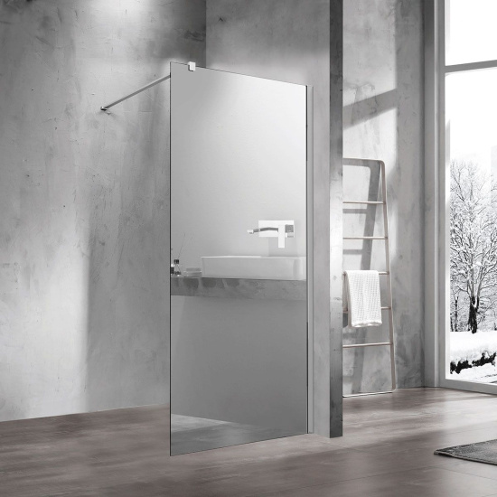 Душевая перегородка Vincea Walk-in VSG-1W800MR 80 см, зеркальное