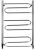 Полотенцесушитель электрический Secado Валенсия 1 80/60 R, хром Полотенцесушитель электрический Secado Валенсия 1 80/60 R, хром