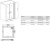 Душевая дверь в нишу Good Door Mokka SD-90-C-WE