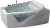 Акриловая ванна Gemy G9056 B R Акриловая ванна Gemy G9056 B R