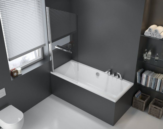 Акриловая ванна Excellent Pryzmat 150x75 с гидромассажем