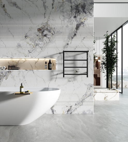 Полотенцесушитель электрический Wonzon & Woghand Bonn WW-AL402-MB