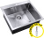 Мойка кухонная Zorg Inox RX RX-5951 + дозатор в подарок Мойка кухонная Zorg Inox RX RX-5951 + дозатор в подарок