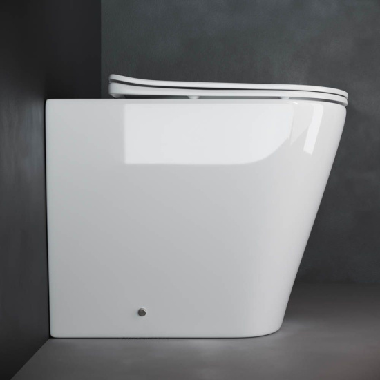 Приставной унитаз Ceramicanova Highlight Rimless CN1812