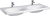Раковина Ideal Standard Daylight K072901 двойная Раковина Ideal Standard Daylight K072901 двойная
