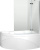 Шторка на ванну Aquanet Beta 2 NF7221-2 hinge R для ванны Jamaica R Шторка на ванну Aquanet Beta 2 NF7221-2 hinge R для ванны Jamaica R