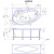 Акриловая ванна 1MarKa Julianna 170 см L