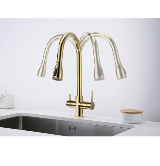 Смеситель для кухни Paulmark Lange 214212-G