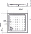Поддон для душа Vincea VST-3AS-9090 90x90