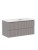 Тумба с раковиной Sancos Snob R 100 Doha Soft левая SNR100LSM, подвесная Тумба с раковиной Sancos Snob R 100 Doha Soft левая SNR100LSM, подвесная