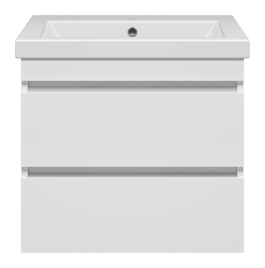 Тумба с раковиной Misty Енисей 60 подвесная