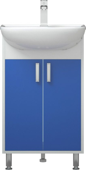 Мебель для ванной Corozo Колор 50 синяя