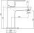 Смеситель для раковины Damixa Origin Elegance 840210000