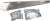 Мебель для ванной Armadi Art Flat 100 подвесная, dark oak Мебель для ванной Armadi Art Flat 100 подвесная, dark oak