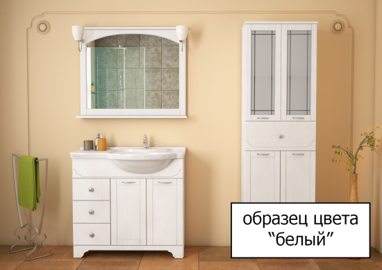 Мебель для ванной Dreja.eco Antia 95 белая