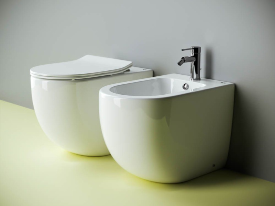 Приставной унитаз Ceramicanova Metropol Rimless CN4004