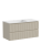 Тумба с раковиной Sancos Snob T 100 Beige Soft левая SNT100LCE, подвесная Тумба с раковиной Sancos Snob T 100 Beige Soft левая SNT100LCE, подвесная