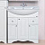 Тумба с раковиной Misty Валерия 75 белая фактурная, напольная