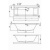Акриловая ванна Kolpa San Electra Basis 170x75 см Акриловая ванна Kolpa San Electra Basis 170x75 см