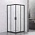 Душевой уголок Veconi Rovigo RV-101B 90x80, профиль черный