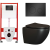 Инсталляция Tece TECEbase K440925 с кнопкой + унитаз подвесной BelBagno Colorato BB062CHR-MB Инсталляция Tece TECEbase K440925 с кнопкой + унитаз подвесной BelBagno Colorato BB062CHR-MB