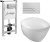 Комплект Jacob Delafon Presquile E5504-NF-M10