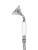 Смеситель для ванны Fiore Xt Sky Swarovski® 17CR0600, хром