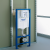 Инсталляция Grohe Rapid SL 38721001 с кнопкой + унитаз подвесной BeWash Aldo BKWHT001480
