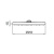 Верхний душ Webert AC1011015PVC, хром Верхний душ Webert AC1011015PVC, хром