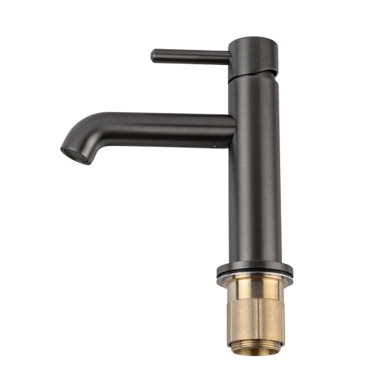 Смеситель для раковины Filarete Roun FL5020BG, графит