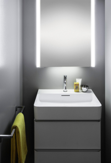 Тумба с раковиной Laufen Space 65 см белая матовая