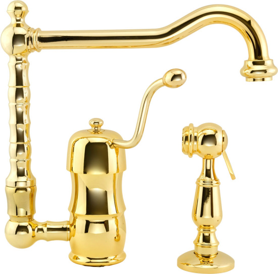 Смеситель для кухни Migliore Queen Nostalgia 18283 золото