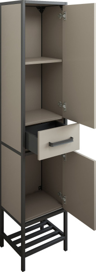 Шкаф-пенал Sanflor Норд R, тауп