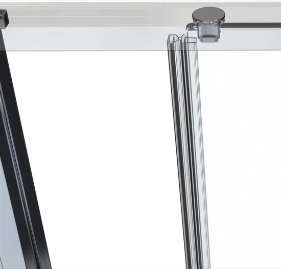 Душевой уголок Allen Brau Fantasy 2.0 120x90, профиль хром, стекло прозрачное