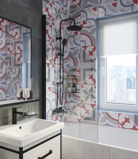 Тумба с раковиной Sanflor Норд 60 с раковиной Colour 60